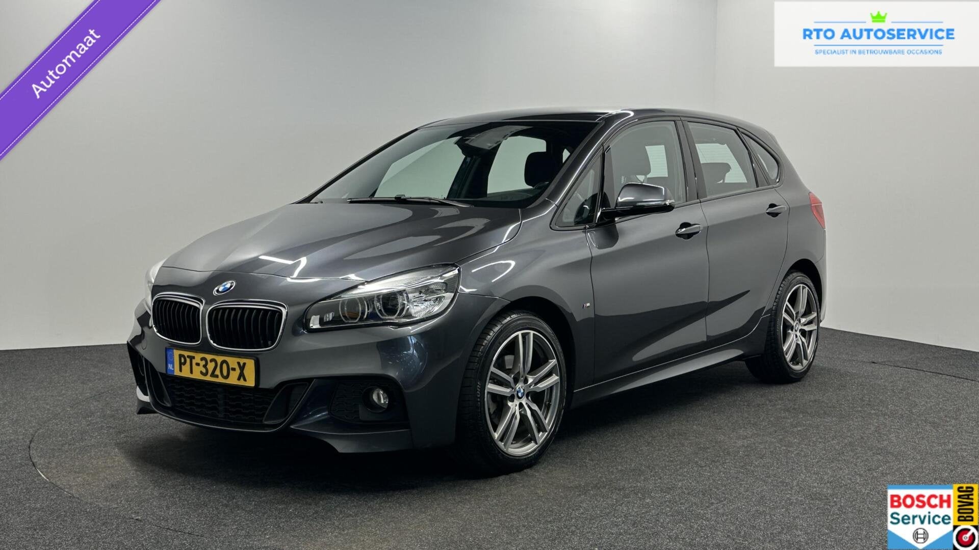BMW 2-serie Active Tourer 218i M Sport Executive CRUISE AUTO, Auto's, BMW, 1345 kg, 136 pk, Gebruikt, Euro 6