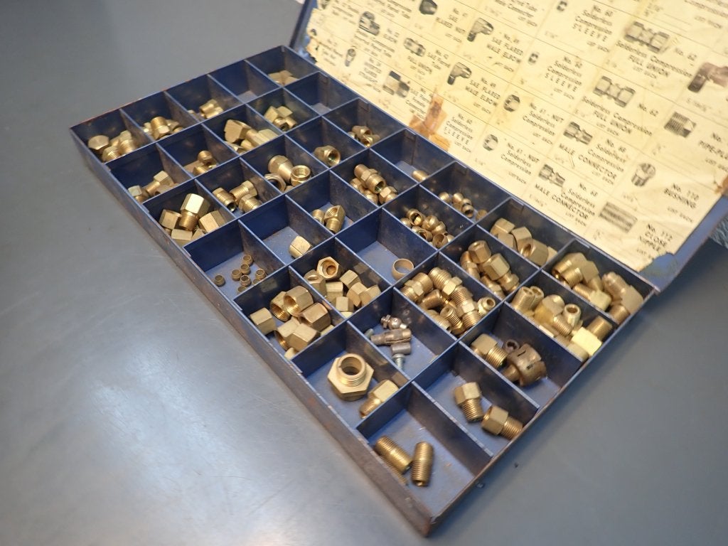 Excello Brass Fitting Assortment , messing fittings, Hobby en Vrije tijd, Modelbouw | Overige, Niet ingevuld, Gebruikt, Niet ingevuld