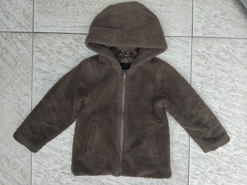 Name it jas bruin teddy maat 104, Kinderen en Baby's, Kinderkleding | Maat 104, Meisje, Name it, Ophalen of Verzenden, Zo goed als nieuw