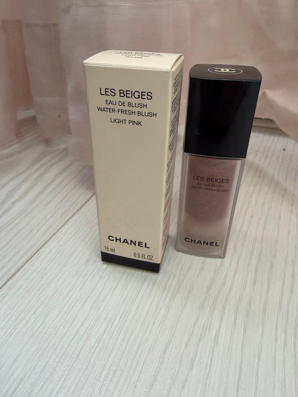 Chanel Les Beiges Water-Fresh Blush - Light Pink 15ml, Wangen, Ophalen of Verzenden, Zo goed als nieuw, Make-up
