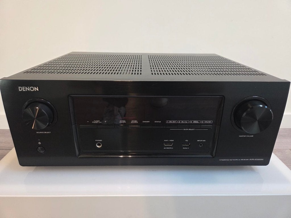 Denon AVR-X3300W - AV-receiver, Gebruikt, Denon, Ophalen of Verzenden, 60 tot 120 watt