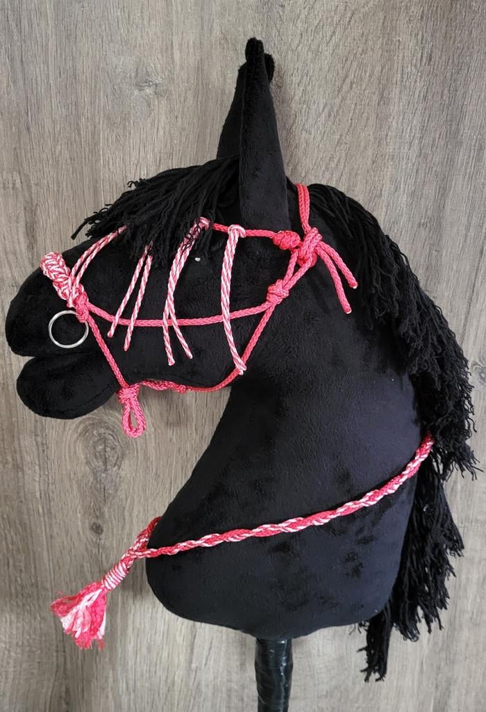 7 delig Hobbyhorse touwhalster set rood/wit, Ophalen of Verzenden, Nieuw, Jongen of Meisje