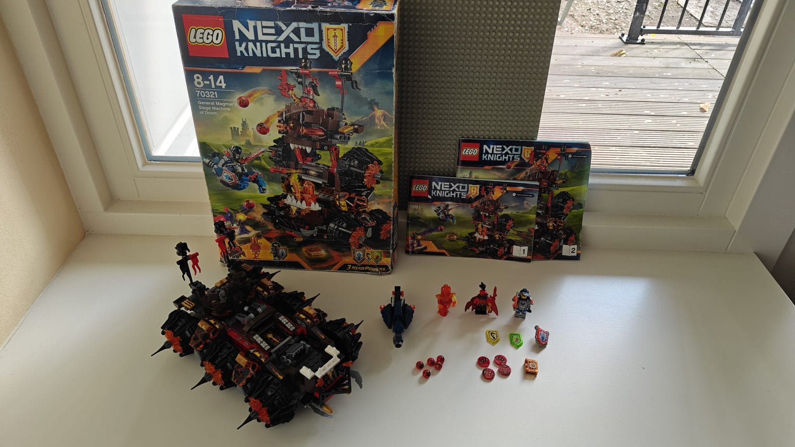 Lego Nexo Knights Siege Machine 70321, Gebruikt, Overige thema's, Lego, Ophalen of Verzenden