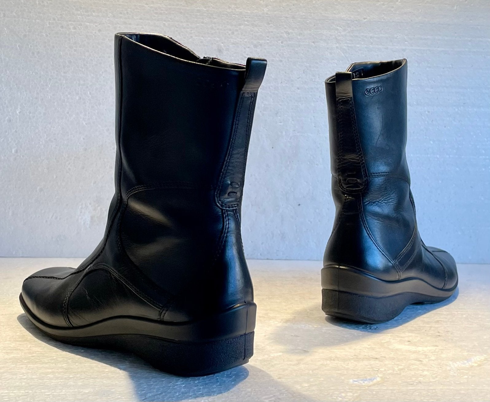 Ecco Comfort enkel laarzen zwart 38, Kleding | Dames, Schoenen, Zwart, Lage of Enkellaarzen, Ophalen of Verzenden, Zo goed als nieuw