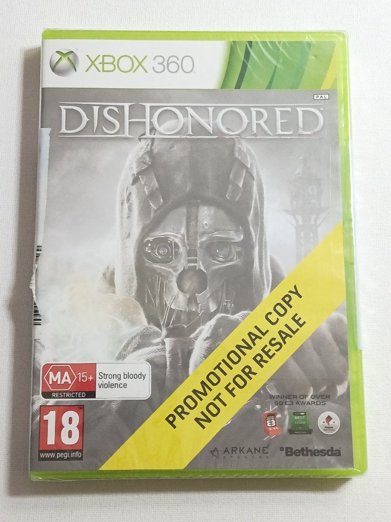 Dishonored - Xbox 360 - Not for resale - PAL - Sealed, Avontuur en Actie, Gebruikt, Vanaf 18 jaar, Microsoft