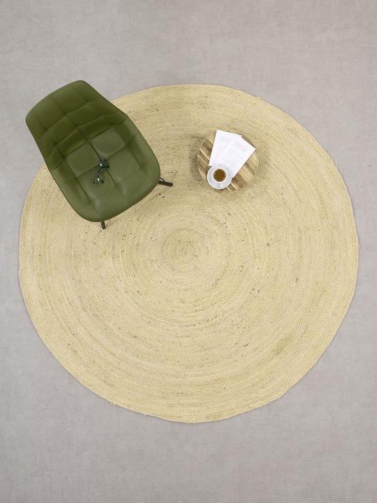 Vloerkleed Circle Sisal Rond 160cm diameter van€199 voor €99, Beige, 150 tot 200 cm, Rond, Brinker Carpets