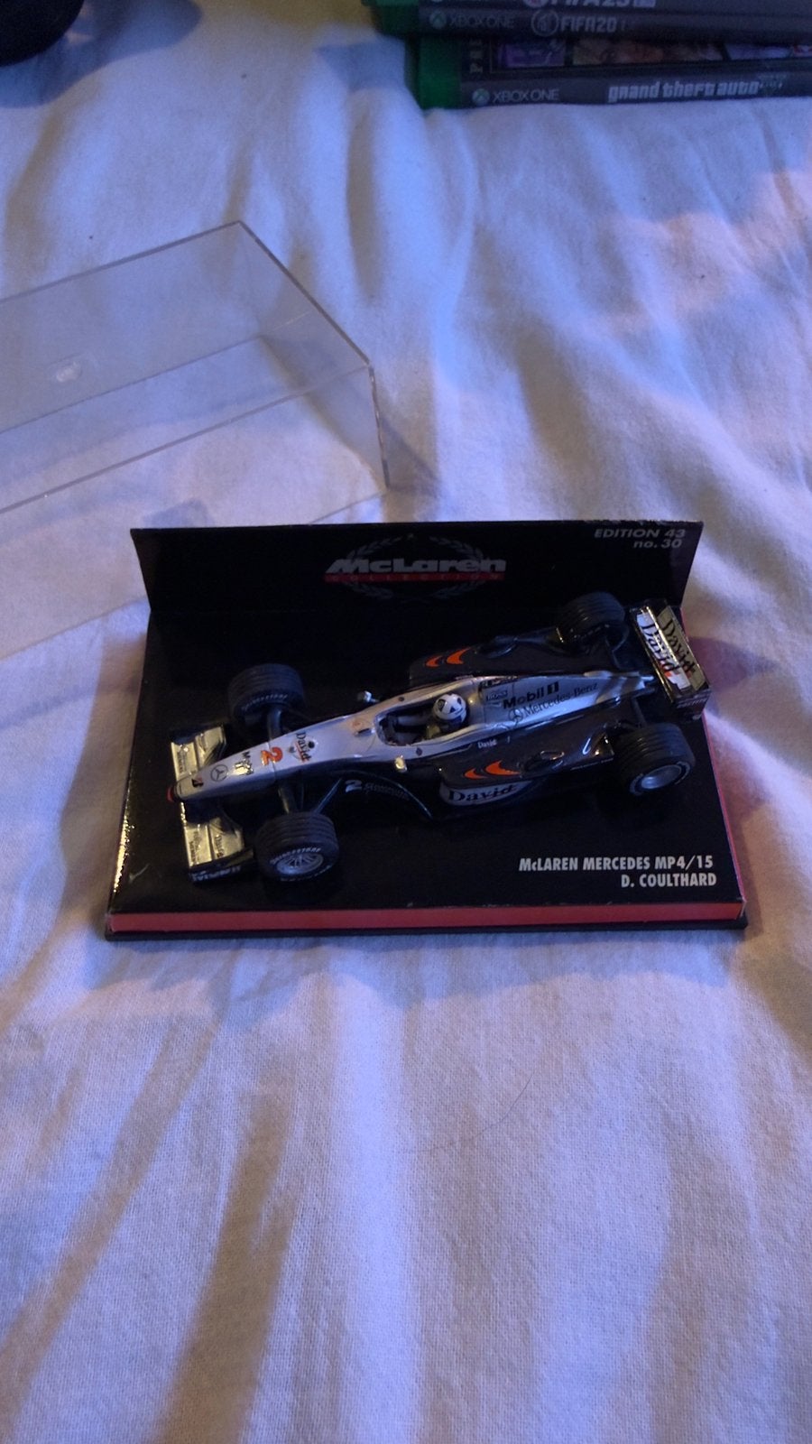 Minichamps 1:43 McLaren David Coulthard – Edition 43 Nr. 30, Ophalen of Verzenden, Zo goed als nieuw, Overige merken