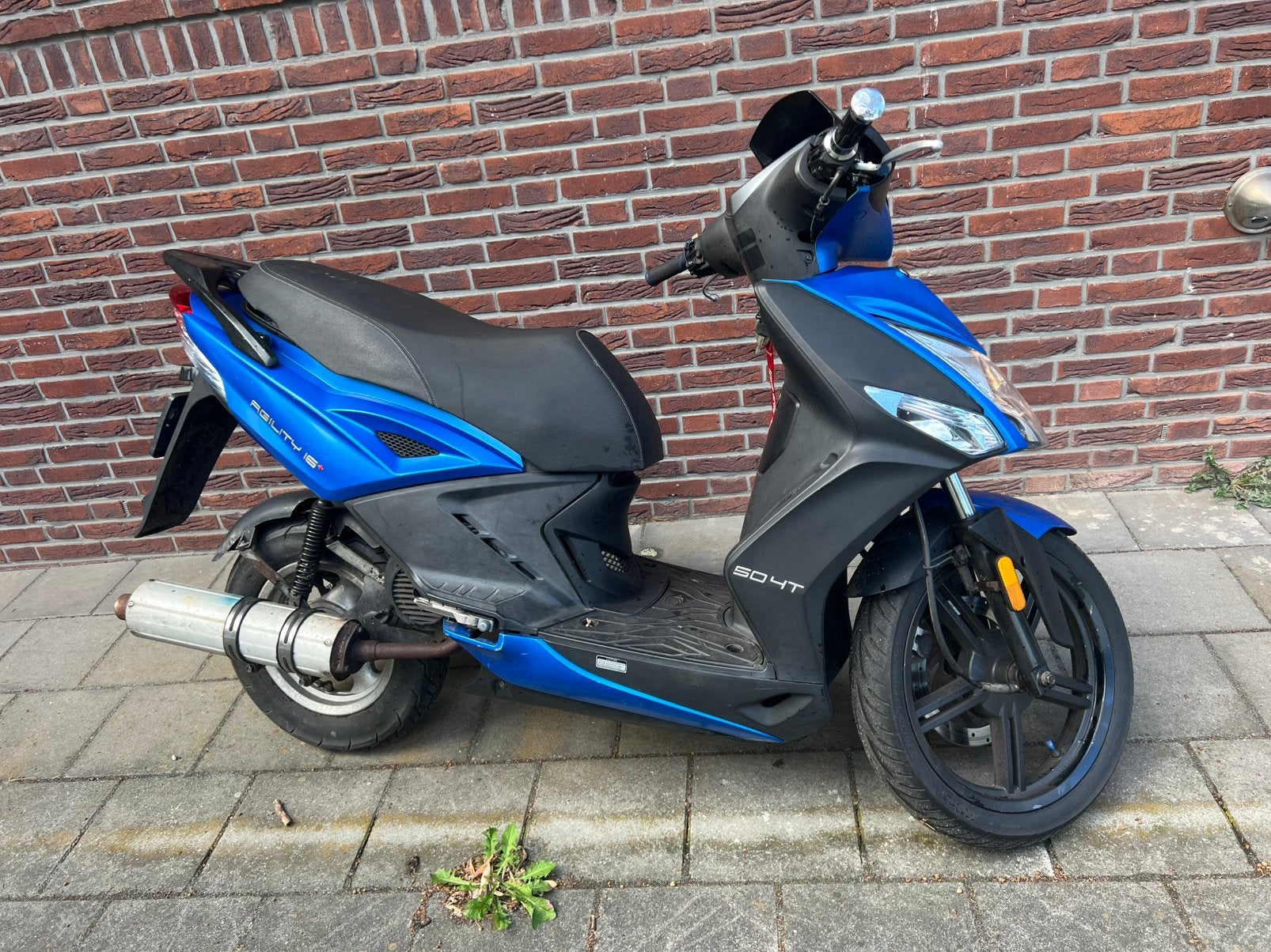 Kymco agility 150cc met geel kenteken zelfbouw TE RUIL, Ophalen, Gebruikt, Overige modellen, Maximaal 45 km/u