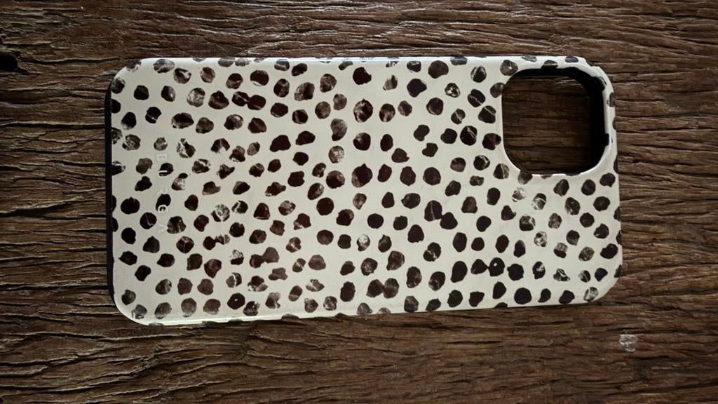 Burga telefoonhoesje voor iPhone 13 - Dalmatiër print, Kunststof, IPhone 13, Hoesje of Tasje, Ophalen of Verzenden