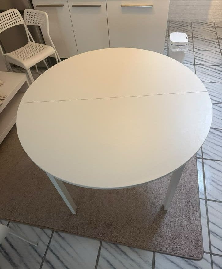 IKEA VIHALS 107cm, Ophalen of Verzenden, Zo goed als nieuw, Ovaal, 100 tot 150 cm