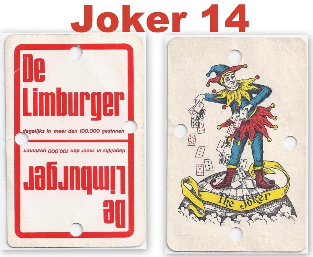 So joker 14: joker dagblad de Limburger, Ophalen of Verzenden, Zo goed als nieuw, Joker(s)