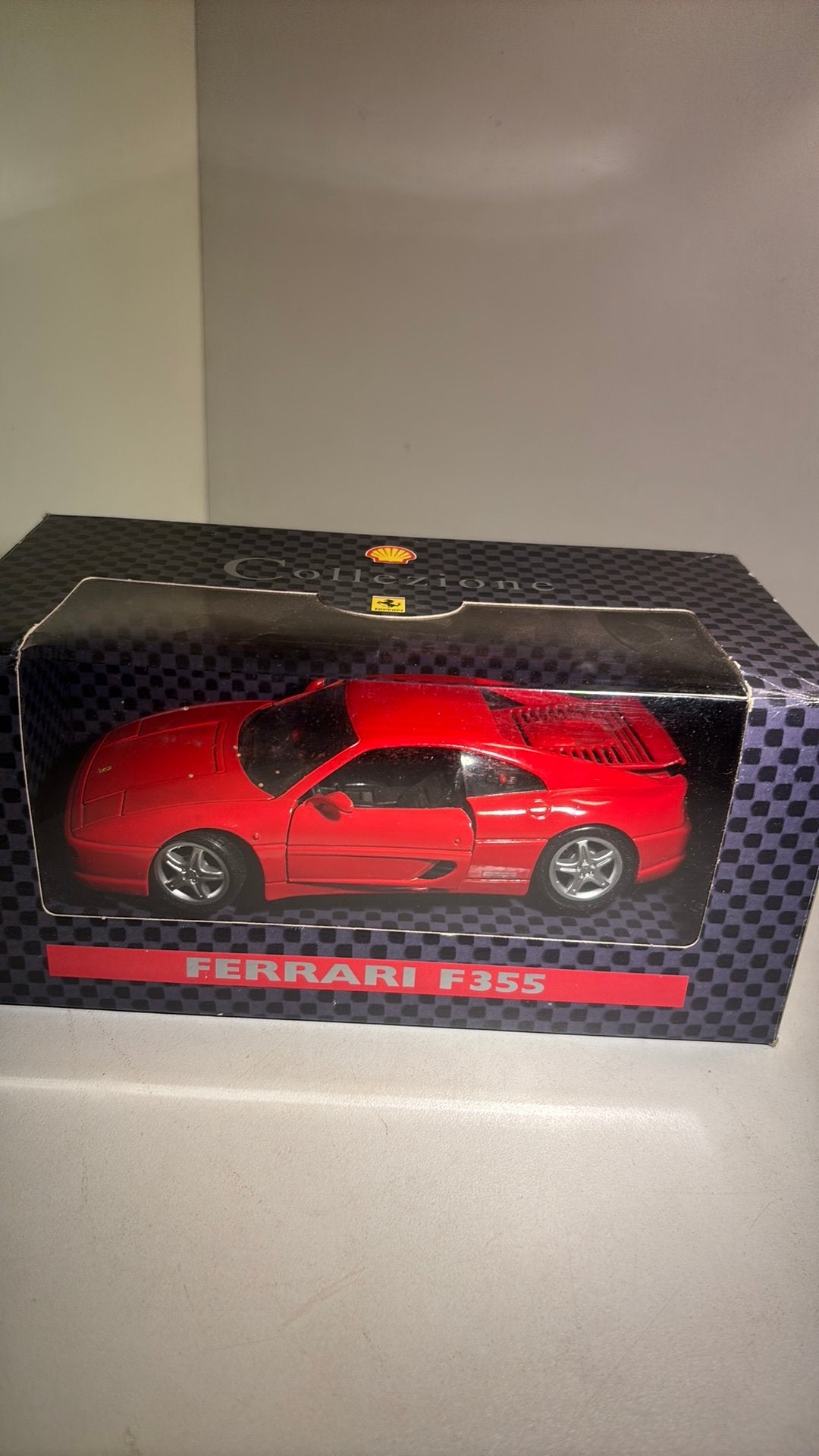 Ferrari f355 shell 1.24, Overige merken, Ophalen of Verzenden, A, A