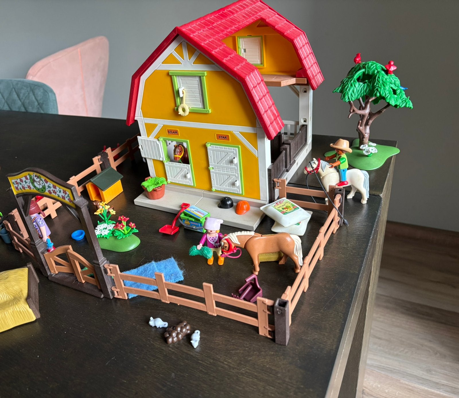 Playmobil Ponyranch (5222) - in goede staat, compleet, Ophalen, Zo goed als nieuw