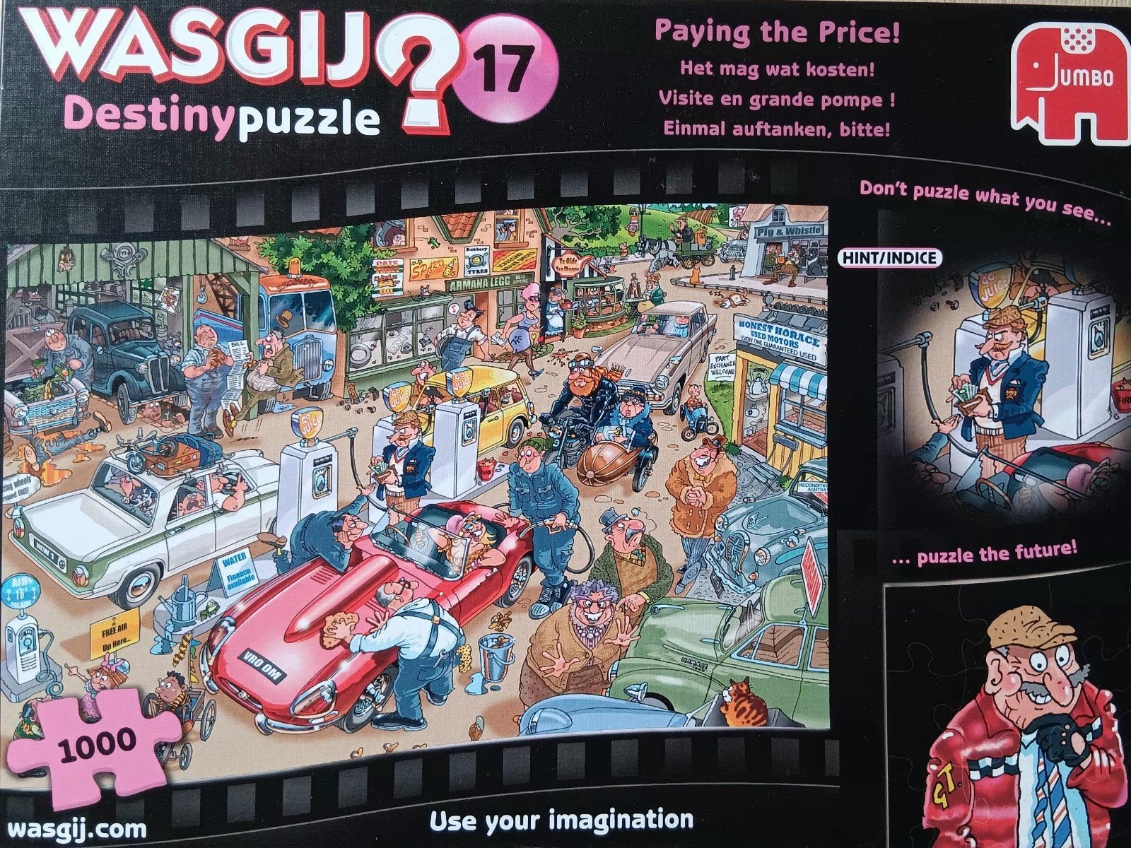 Wasgij puzzel 1000 stukjes. Destiny 17, Ophalen of Verzenden, 500 t/m 1500 stukjes, Zo goed als nieuw