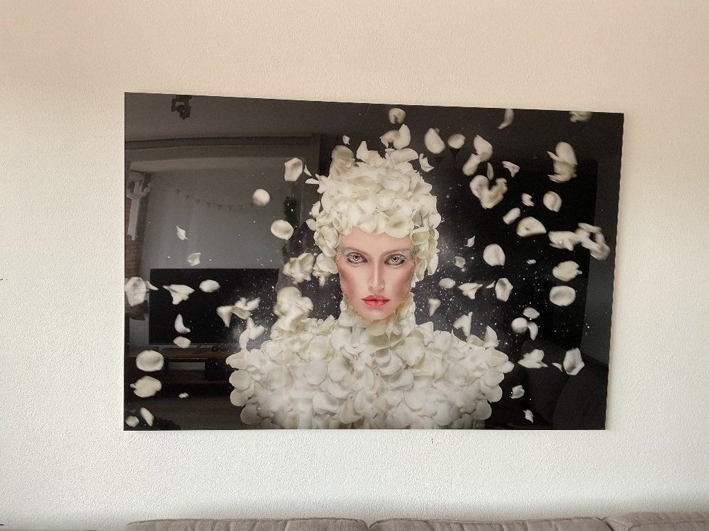 Plexiglas kunst vrouw 150 cm x 100 cm, Ophalen