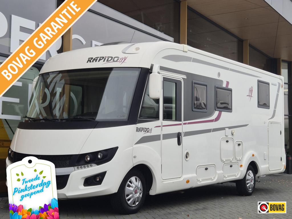 Rapido 8086 DF Dubbele bodem, Caravans en Kamperen, Campers, Bedrijf, tot en met 4, Integraal, Rapido, Fiat, Diesel, Handgeschakeld