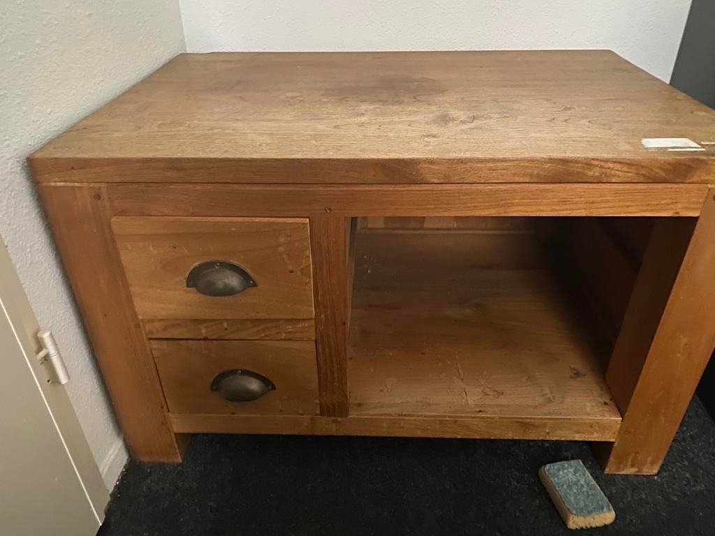 Houten kast, Huis en Inrichting, Ophalen, Zo goed als nieuw, 25 tot 50 cm, Minder dan 100 cm