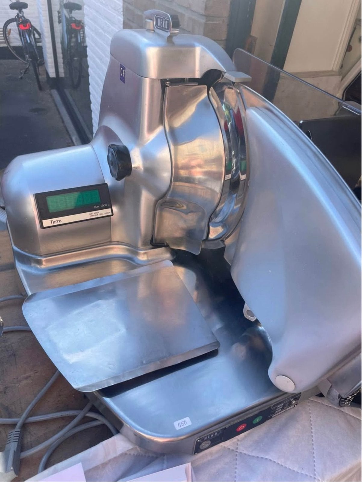Deko (Berkel) Snijmachine 834 S - Bouwjaar 2014, Snijmachine, Ophalen of Verzenden, Zo goed als nieuw