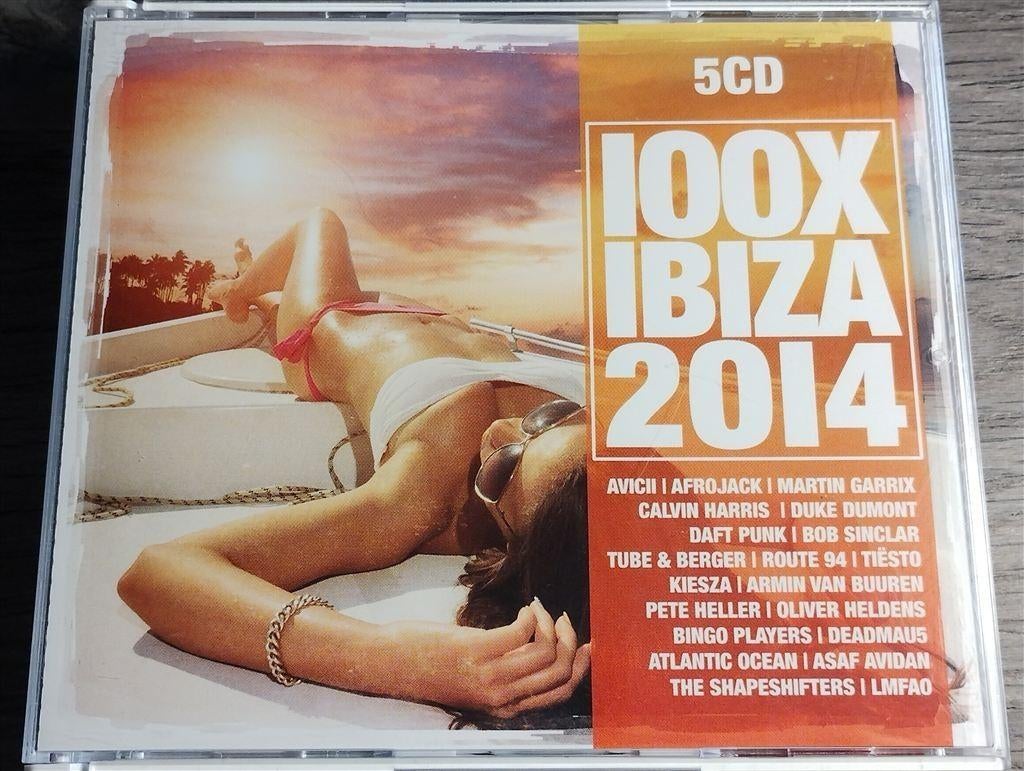 100x Ibiza 2014 [5 CD], Ophalen of Verzenden, Zo goed als nieuw, Pop
