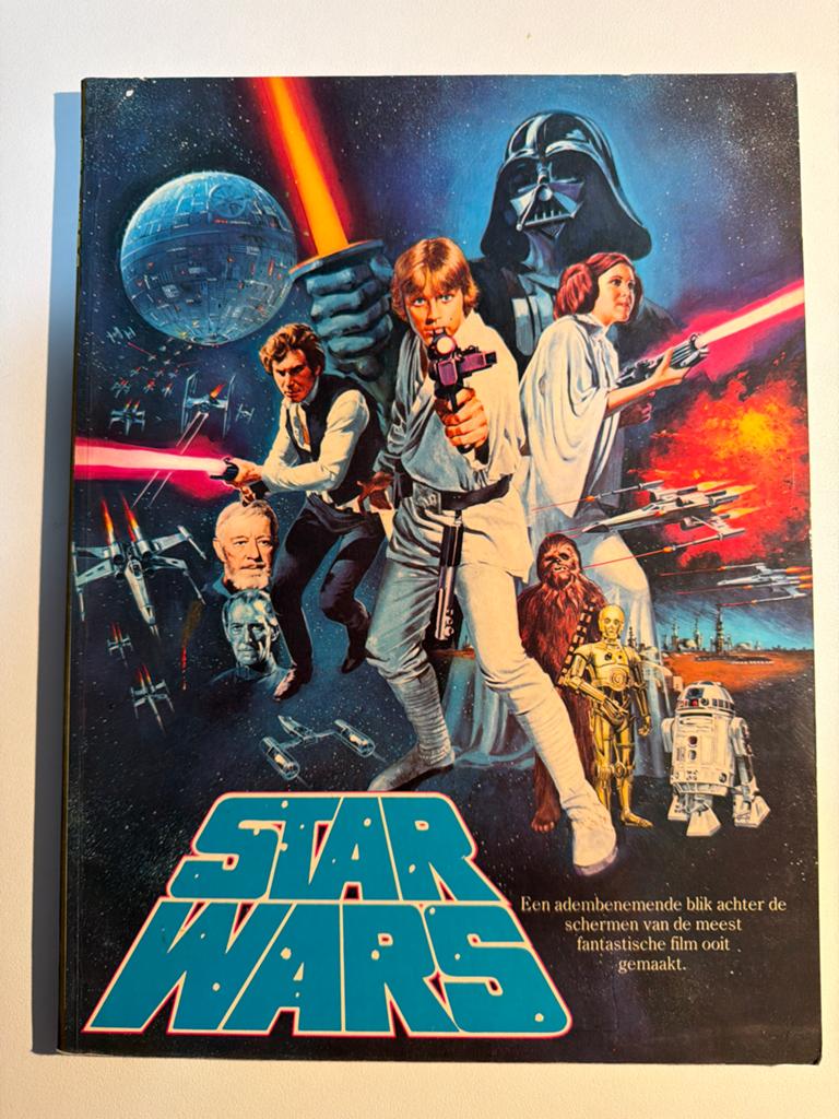 Star Wars Boek: Een blik achter de schermen (1977), Verzamelen, Star Wars, Ophalen of Verzenden, Zo goed als nieuw