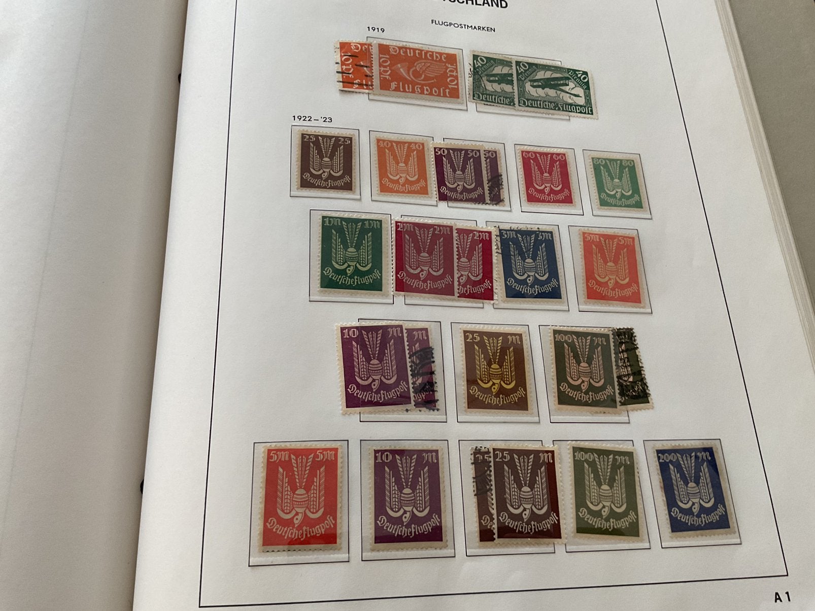 Mooie verzameling Duitse Rijk in Davo-album (adv 3 van 3), Postzegels en Munten, Ophalen of Verzenden, Buitenland