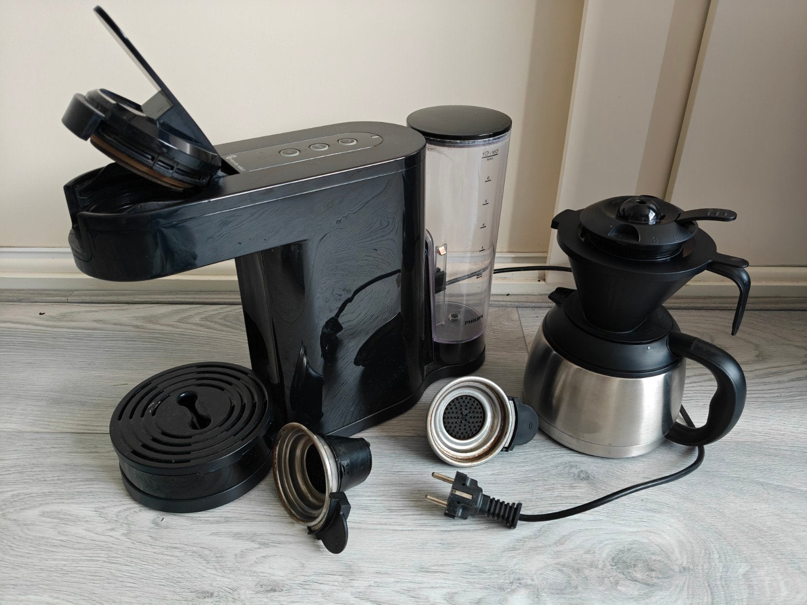Philips HD6592 Senseo Switch 2-in-1 Koffiezetapparaat, Witgoed en Apparatuur, Koffiezetapparaten, Ophalen, Gebruikt, Gemalen koffie