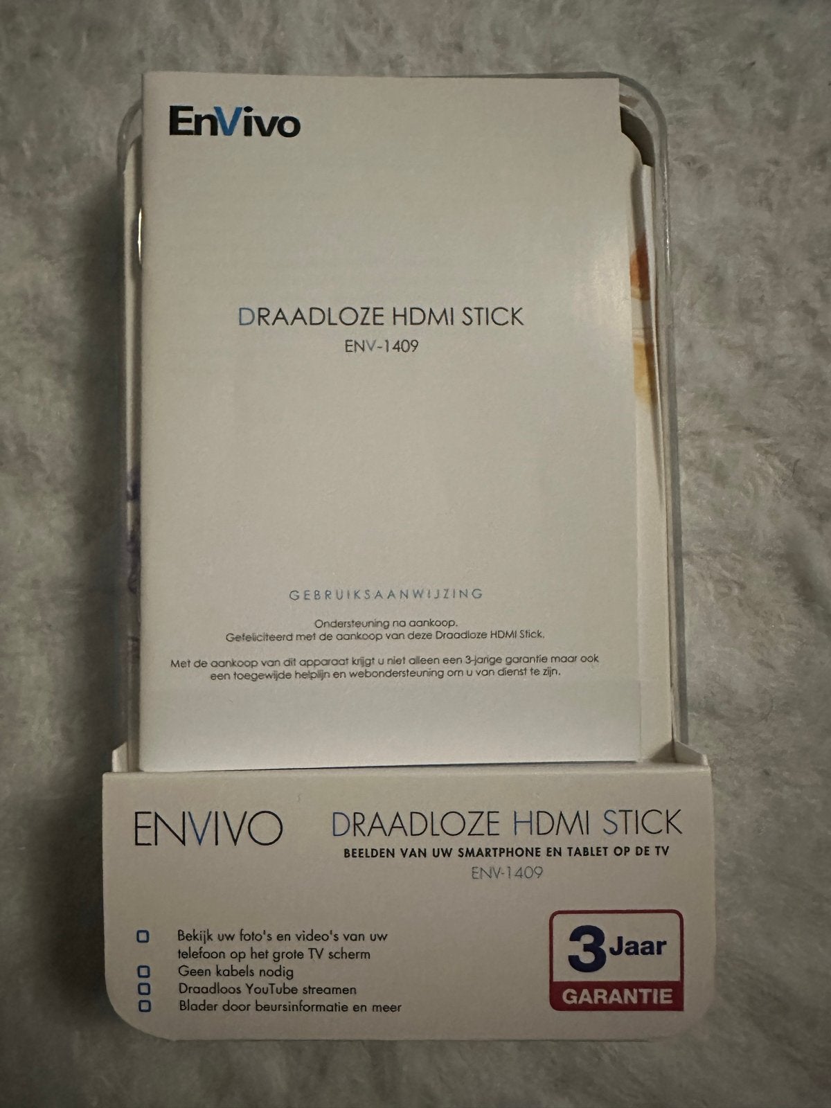 EnVivo Draadloze HDMI Stick ENV-1409 - Stream naar TV, Ophalen of Verzenden, Nieuw