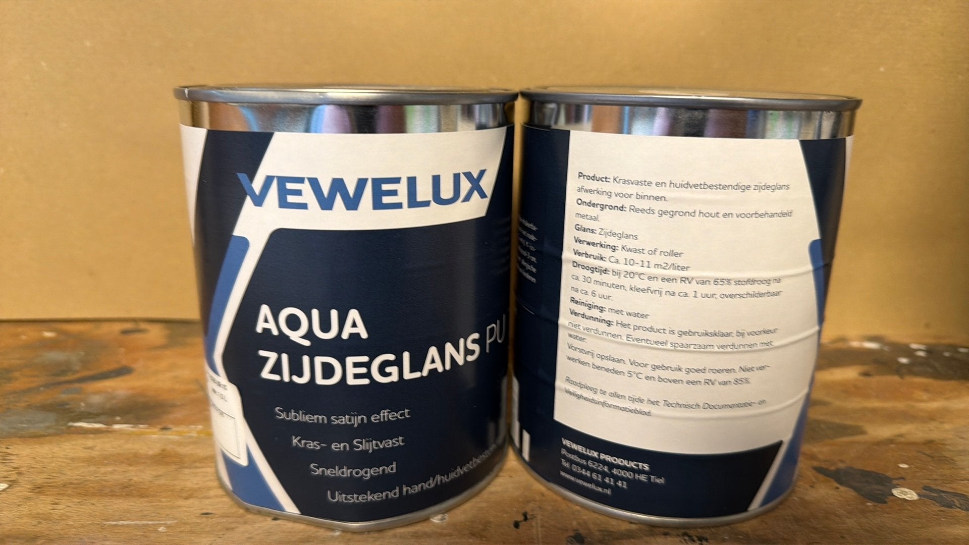 Vewelux aqua hechtprimer . Ral 9010, Wit, Nieuw, Ophalen of Verzenden, Lak