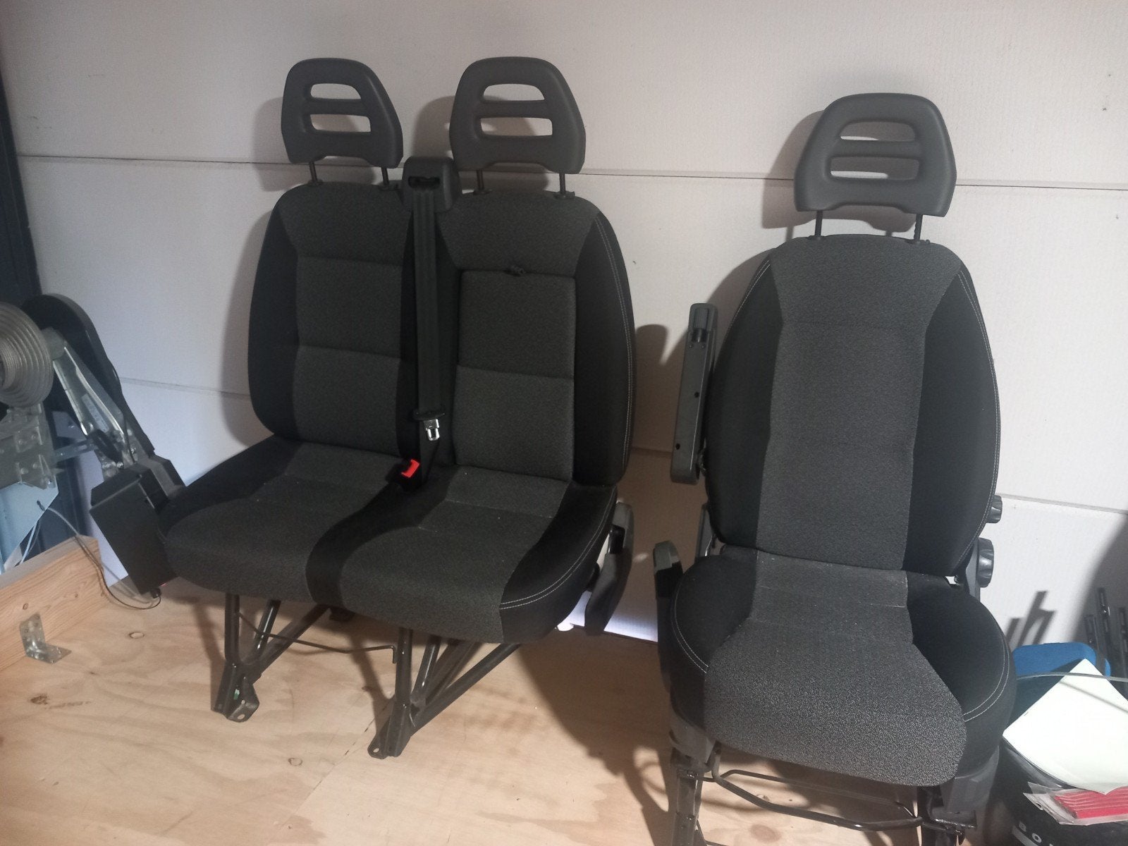 Fiat Ducato 2018 Bestuurdersstoel en Dubbele Bank, Ophalen, Fiat