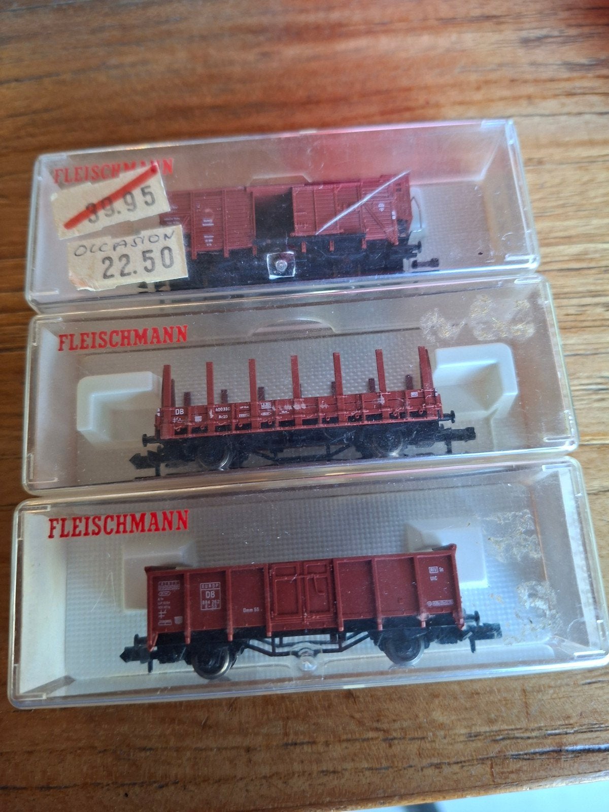 Fleischmann wagons in zeer goede staat, Ophalen of Verzenden, Zo goed als nieuw, Wagon, Fleischmann