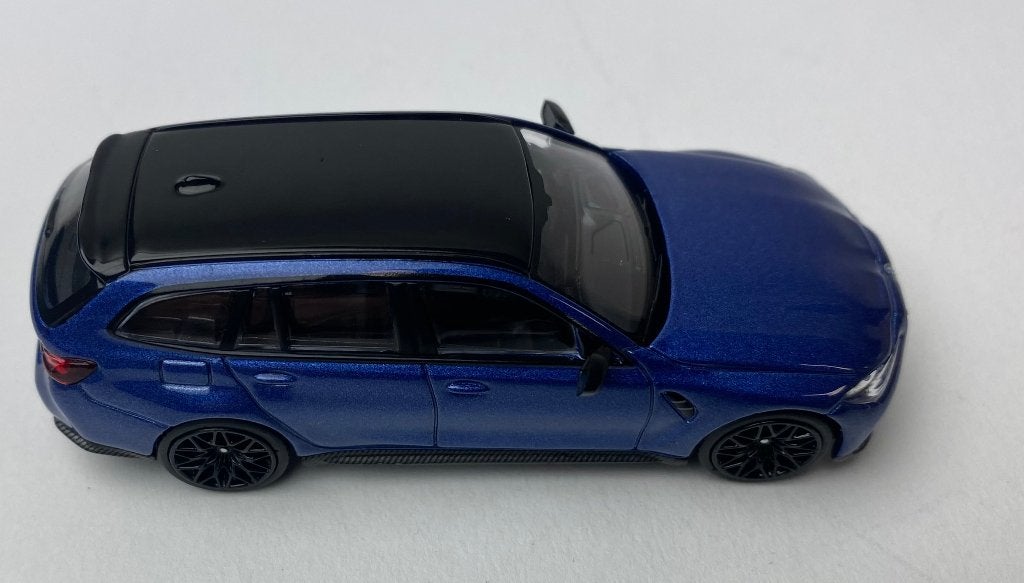 Mini GT 1:64 BMW M3 Touring Competition Portimao blue metall, -, Nieuw, Ophalen of Verzenden, Mini GT