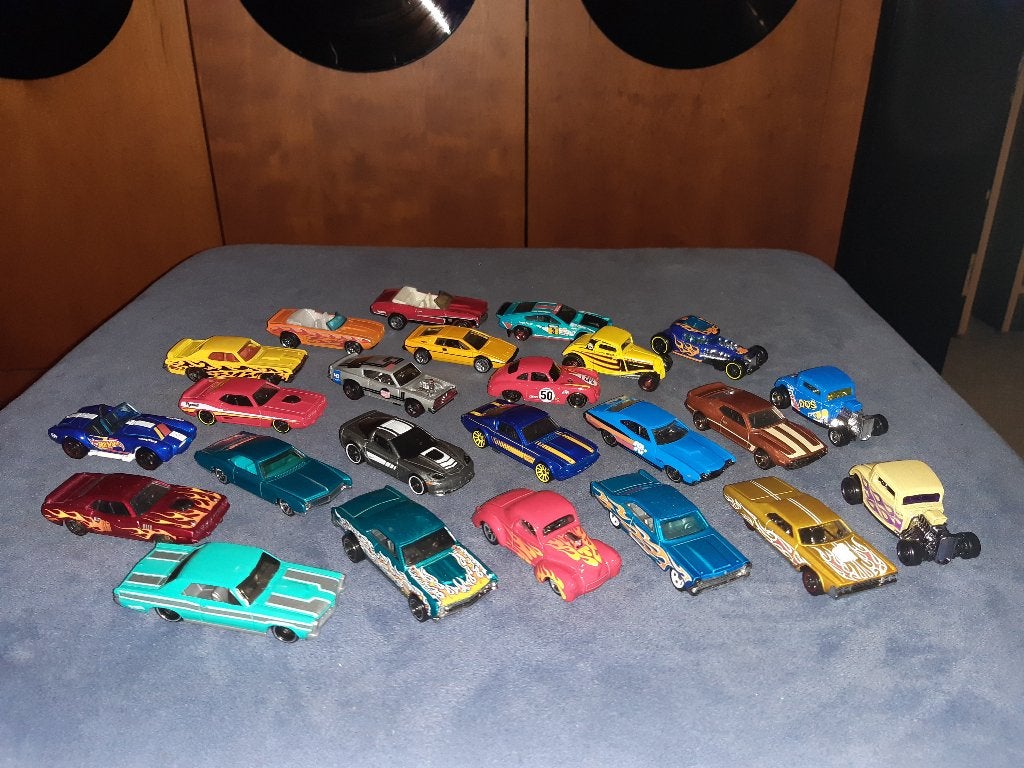 24 mooie hotwheels, Ophalen of Verzenden, Gebruikt