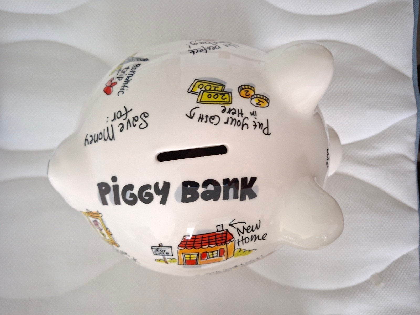 Blond Amsterdam Piggy Bank nieuw in doos, Ophalen of Verzenden, Nieuw, Steen, Aardewerk of Keramiek