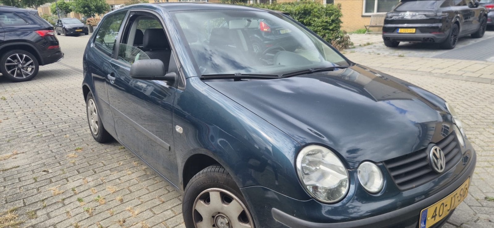 Volkswagen Polo 1.2 47KW 2002 Groen, Auto's, 1198 cc, Origineel Nederlands, Handgeschakeld, Particulier