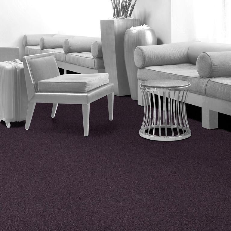 Laatste Heuga 580 Mauve OUTLET tapijttegels 50x50cm, Overige kleuren, Nieuw, Ophalen of Verzenden, Tapijttegels