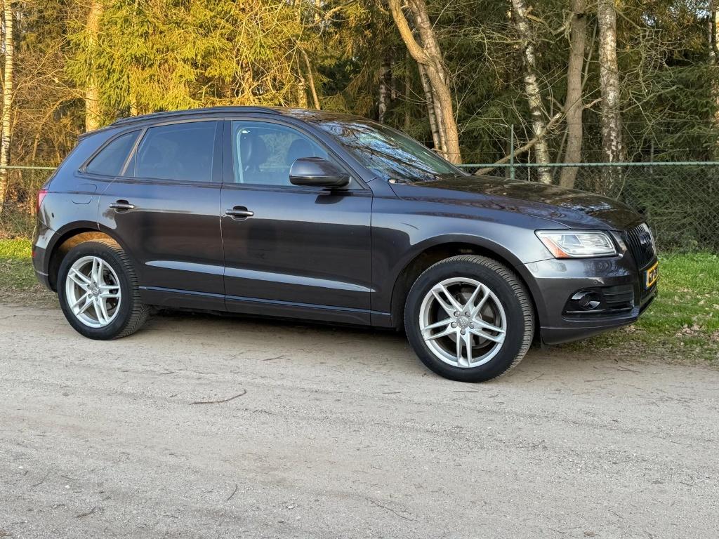 Audi Q5 2.0 Tfsi Quattro Automaat 2013 Grijs APK 22-11-2026, Automaat, Euro 5, Leder, Vierwielaandrijving