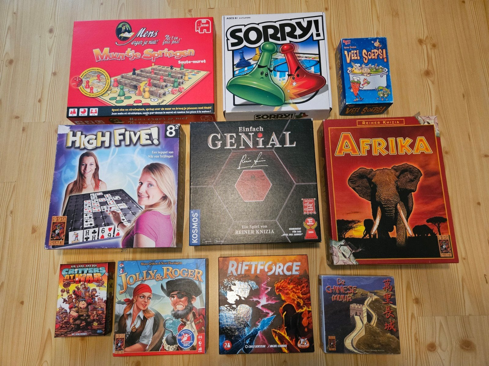 Diverse meerdere verzameling collectie spellen, Hobby en Vrije tijd, Ophalen of Verzenden, Zo goed als nieuw