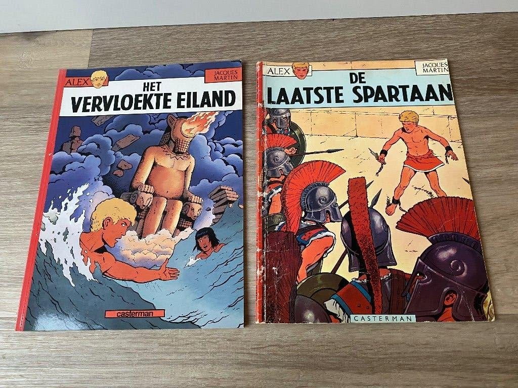 Stripboeken Alex, Meerdere stripboeken, Ophalen of Verzenden, Gelezen