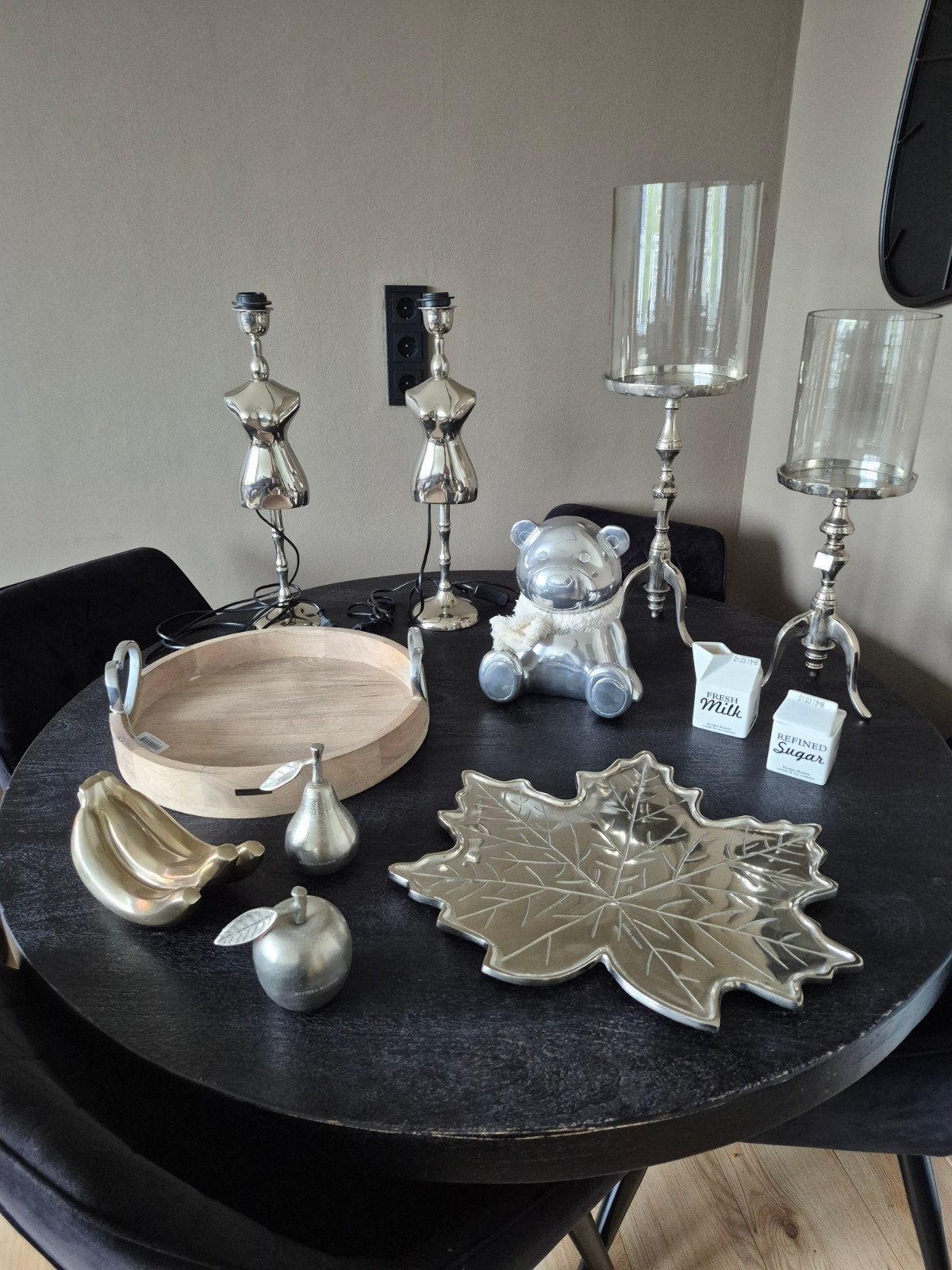 Diverse Riviera Maison - Decoratie en Woonaccessoir, Gebruikt, Ophalen of Verzenden, Landelijk, Metaal