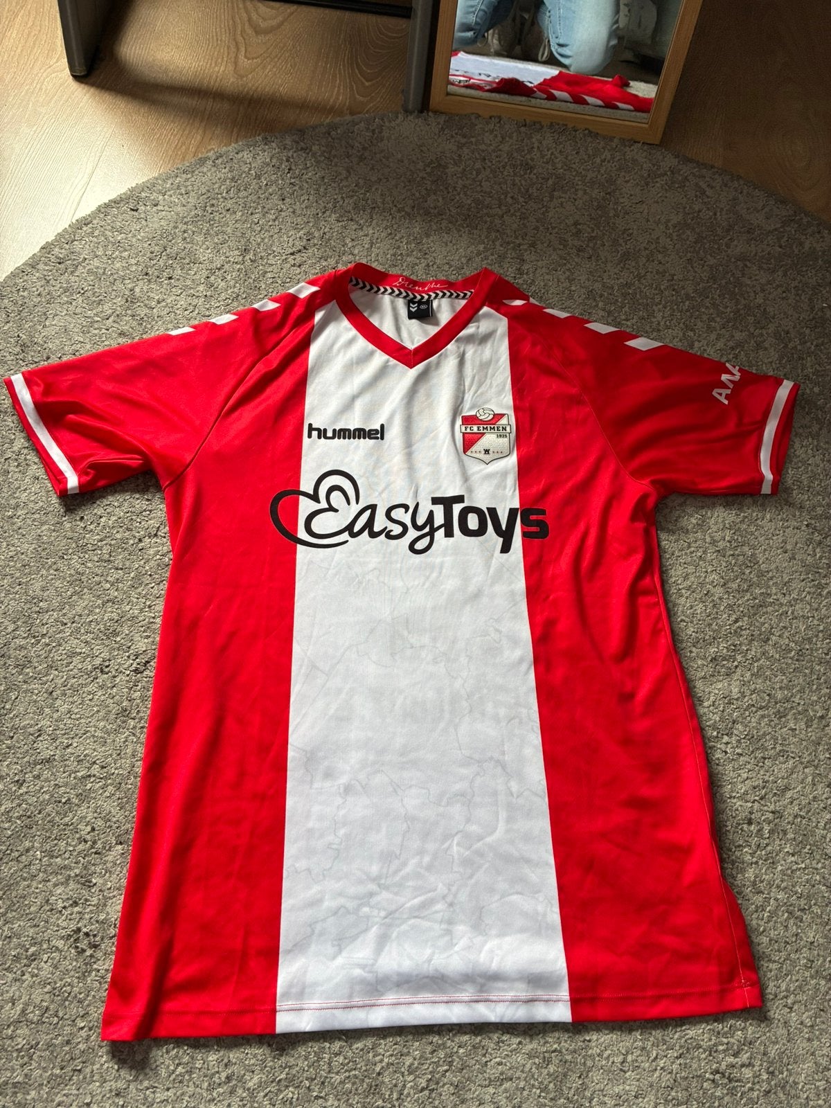 Fc emmen thuisshirt 22/23 maat Xl, Maat XL, Ophalen of Verzenden, Zo goed als nieuw, Shirt