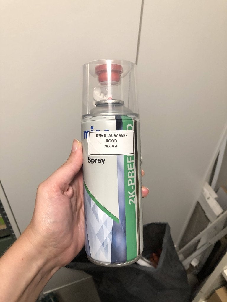 CROP 2K remklauw verf rood HGL professionele spuitlak, Nieuw, Ophalen of Verzenden, Verf, Minder dan 5 liter