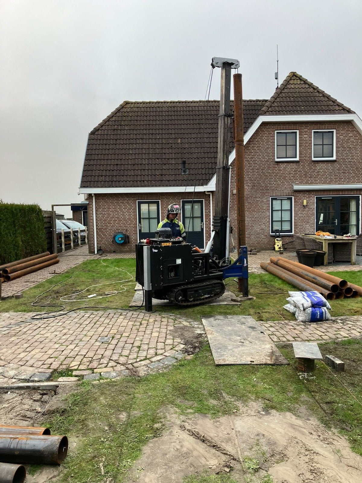 Heiwerk | Stalen Buispalen | Funderingsherstel | Heipalen, Nieuwbouw of Opbouw