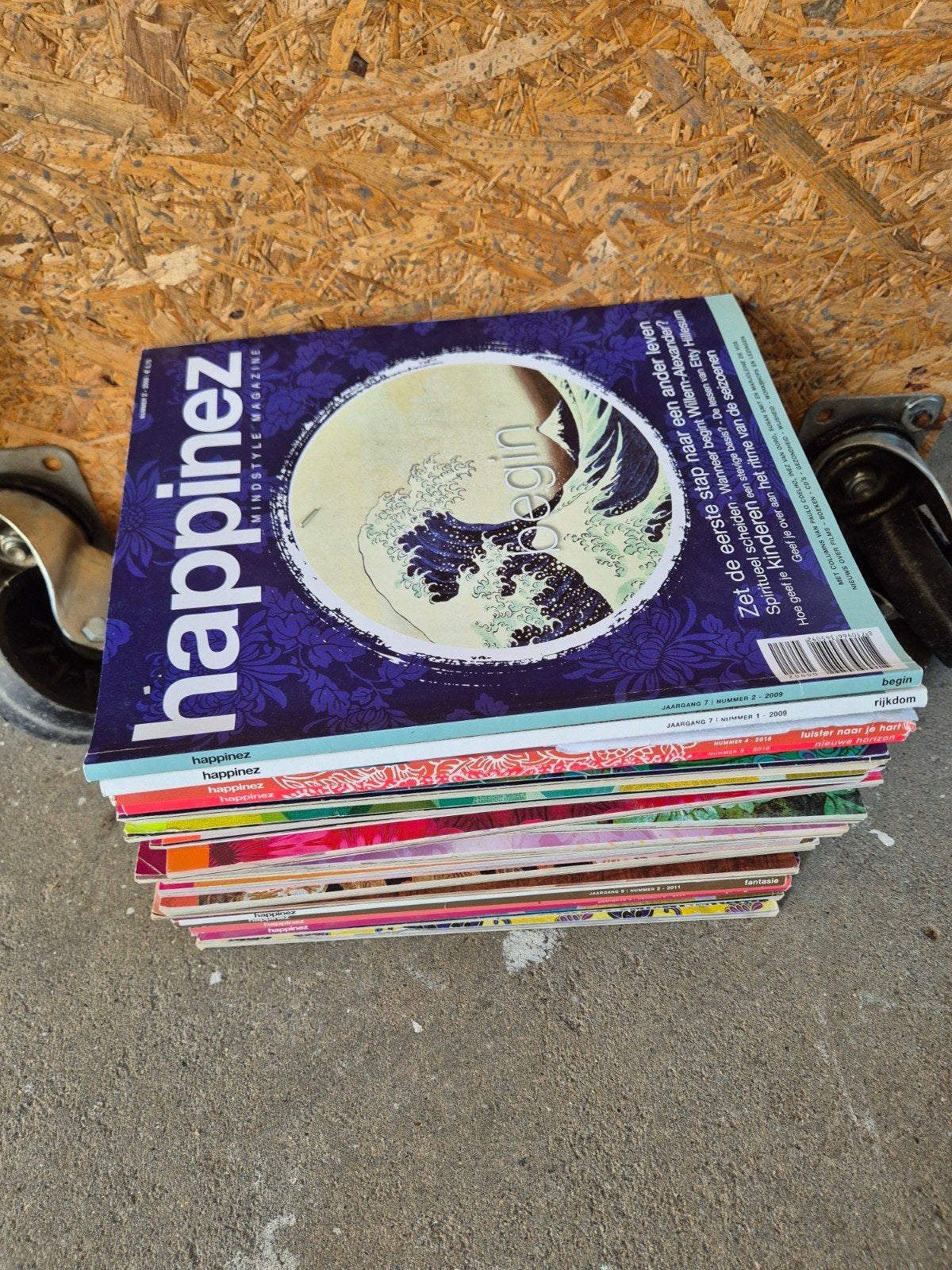 Happinez tijdschriften - Grote collectie, Ophalen, Gelezen, Lichaam en Geest