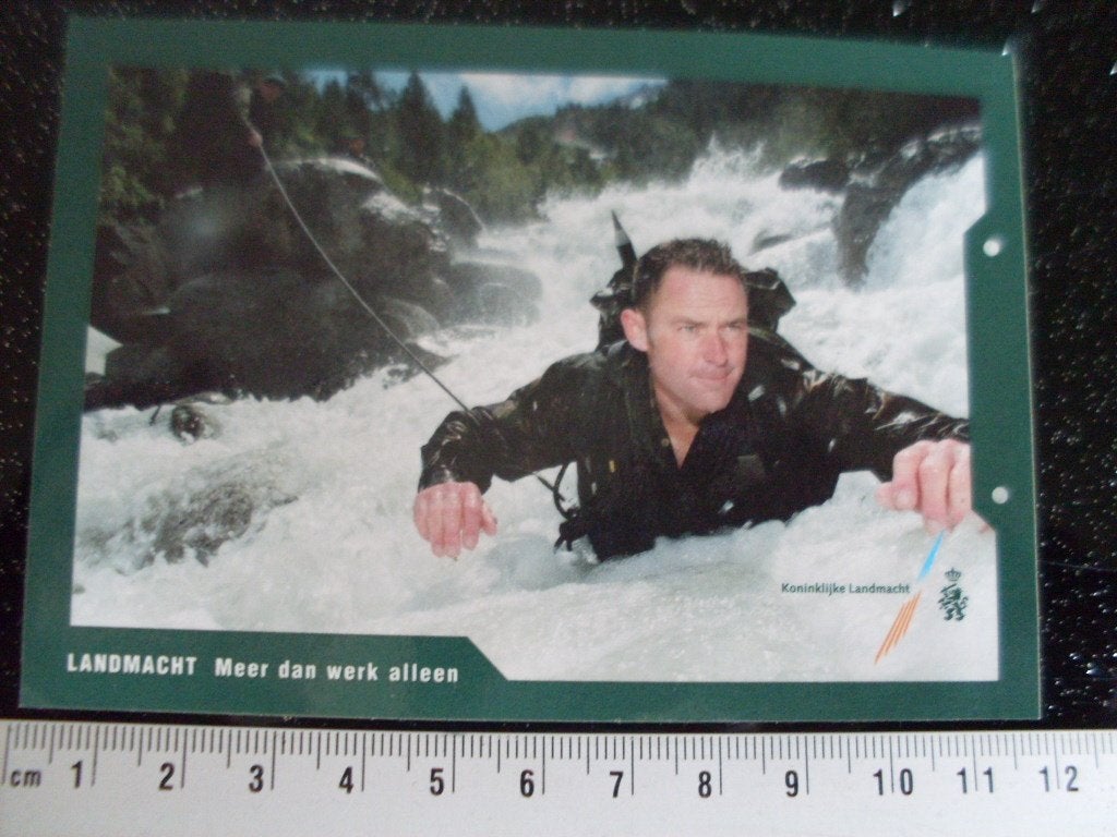 sticker landmacht meer dan werk alleen KL leger, Verzamelen, Verzenden, Zo goed als nieuw, Bedrijf of Vereniging