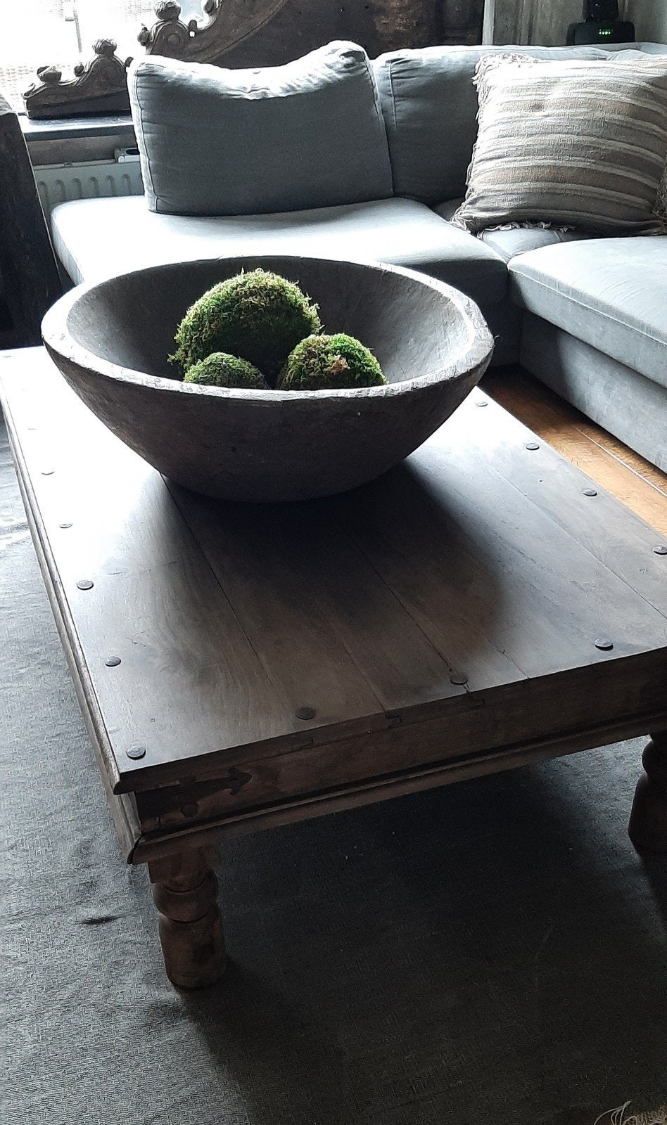 Indische houten salontafel