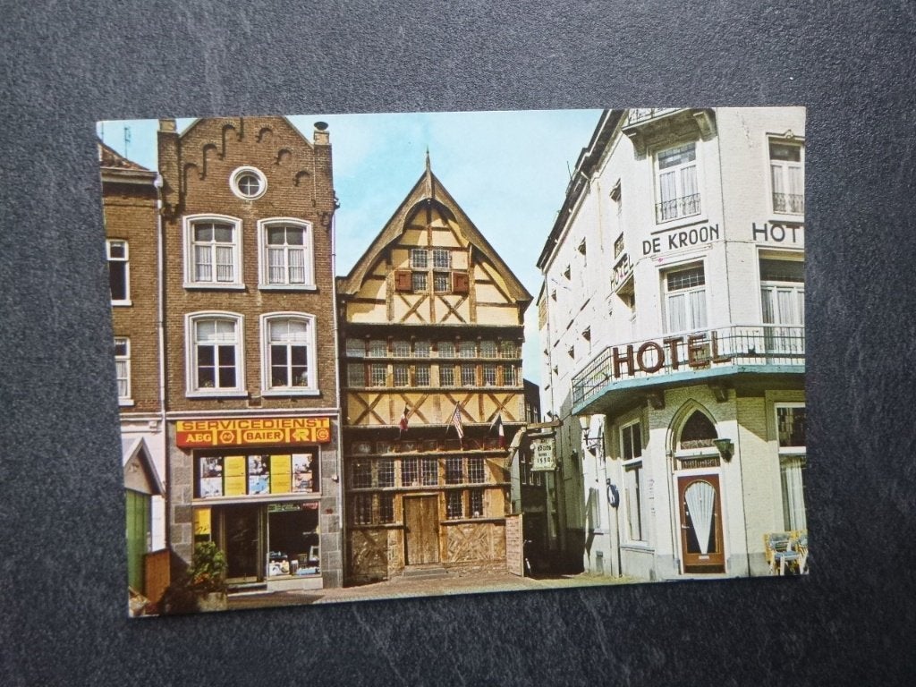 Sittard, markt/hotel de Kroon, Verzenden, 1980 tot heden, Ongelopen, Limburg