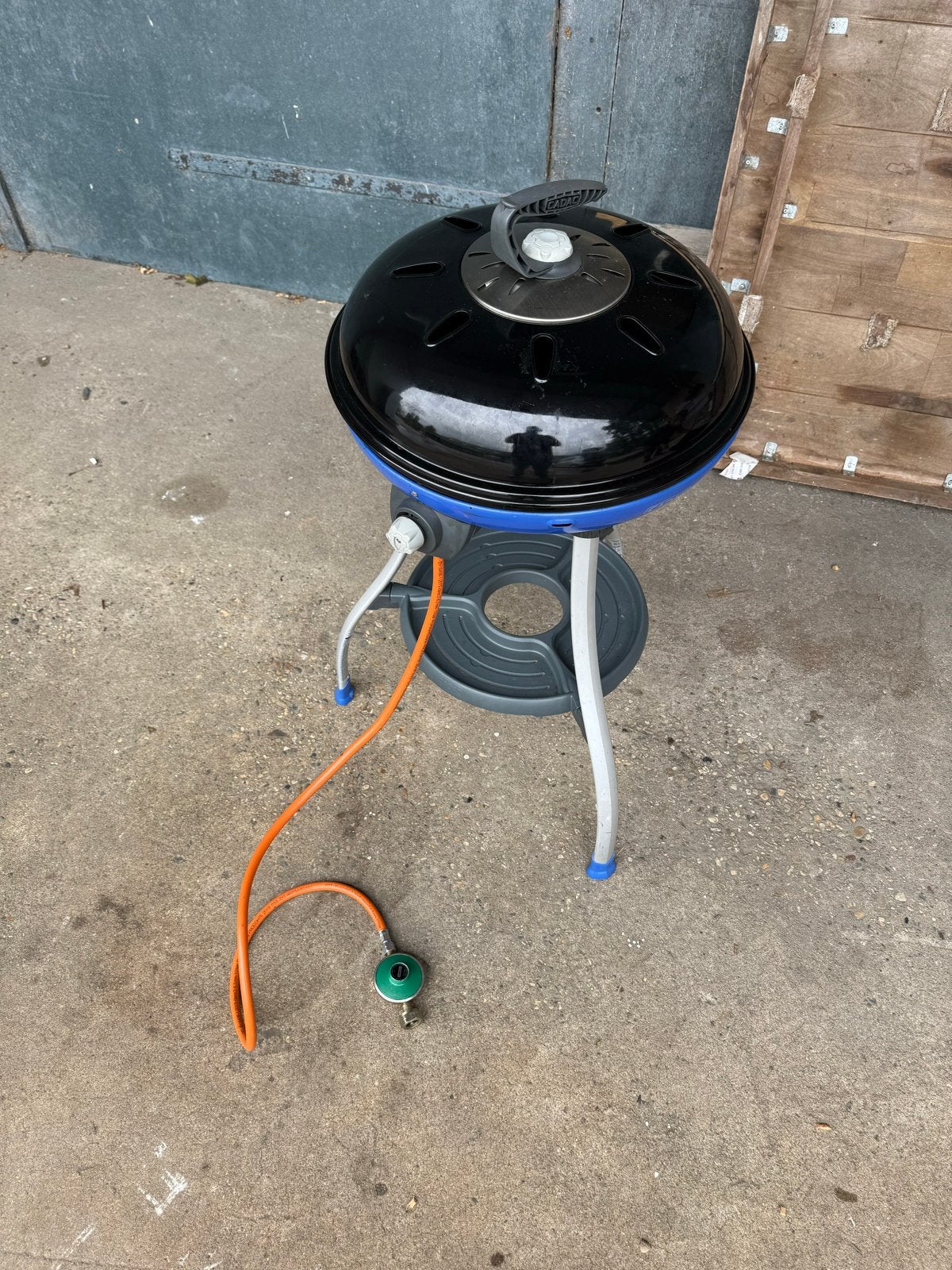 Cadac Skottelbraai (nieuw type) met accessoires, Ophalen, Gebruikt