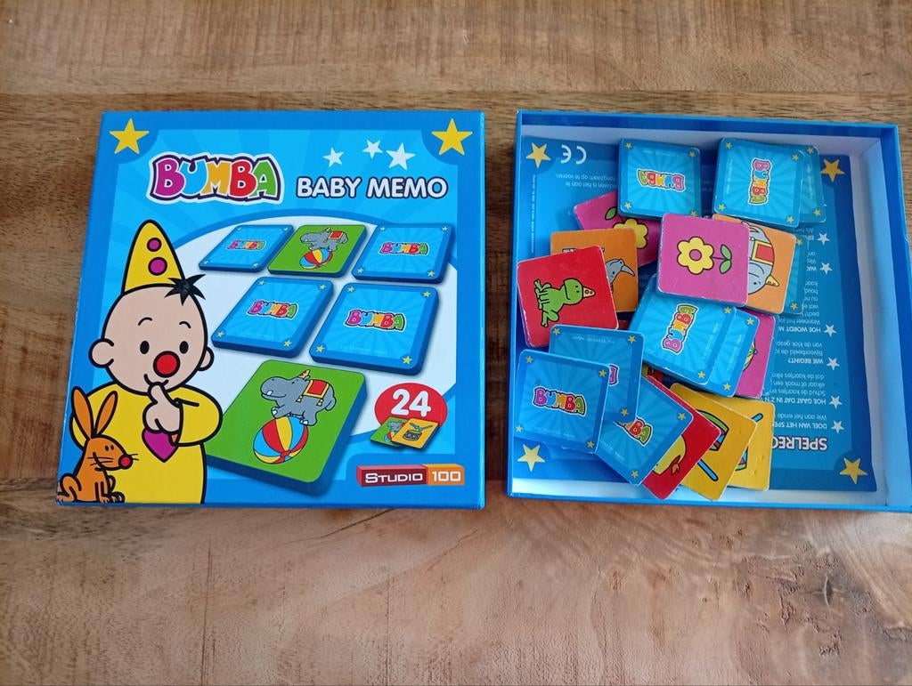Bumba spelletjes en puzzels voor dreumes peuter, Ophalen of Verzenden, Zo goed als nieuw, Jongen of Meisje