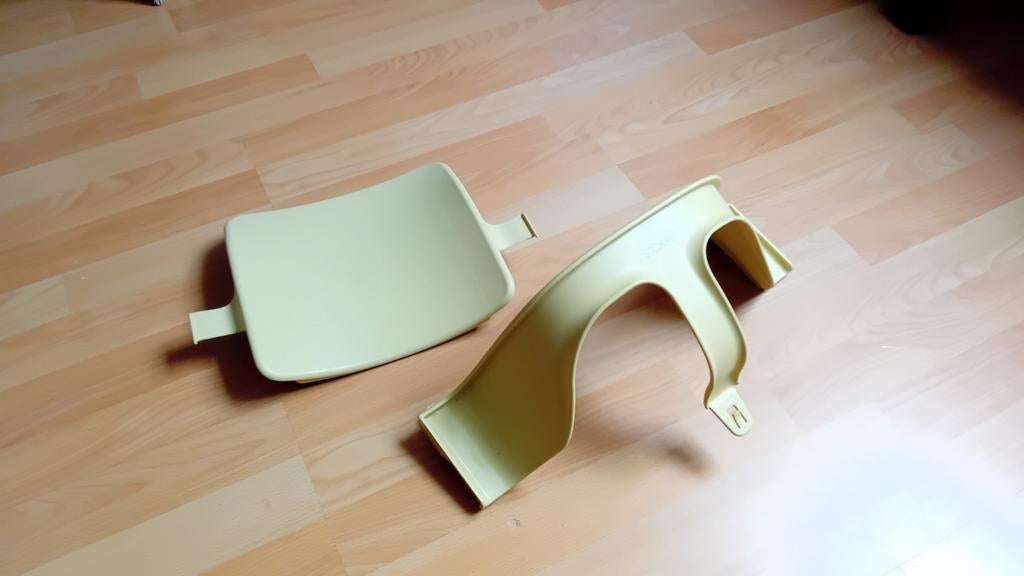 Stokke Tripp Trapp Baby Set (met eetblad), Ophalen of Verzenden, Gebruikt, Meegroeistoel, Afneembaar eetblad