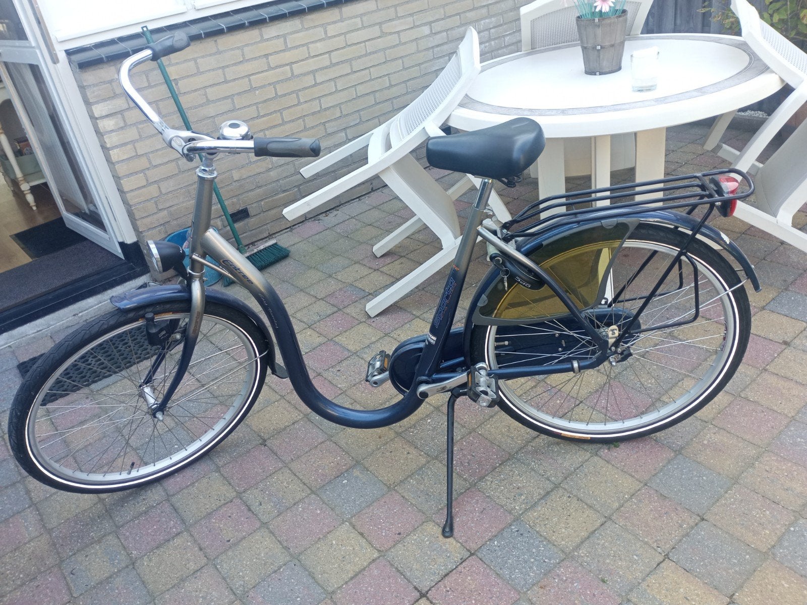 Zgan Sparta fiets met extra lage instap, Fietsen en Brommers, Fietsen | Dames | Damesfietsen, Ophalen, Terugtraprem, Sparta, 53 tot 56 cm
